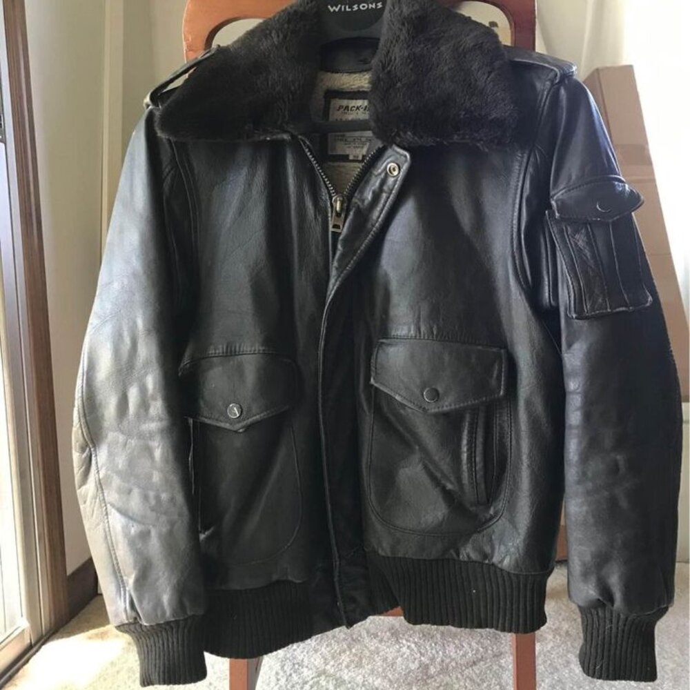 Vintage A-2 flight jacket (size 38)